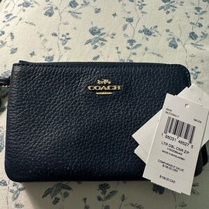 Coach Double Zip wristlet